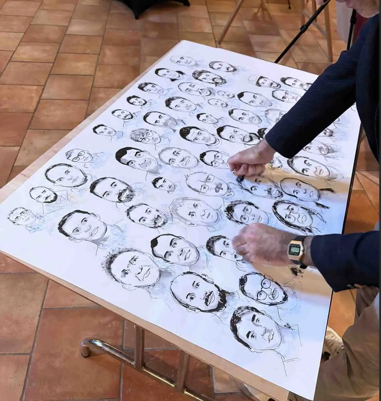Drawing bar